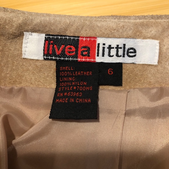 Vintage Suede Pencil Midi - Picture 3 of 4